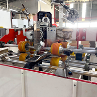 Machine de couture de boîte semi-automatique monobloc de haute qualité pour le scellage de carton ondulé et la fabrication de boîtes d'emballage