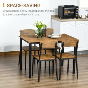 Ensemble de salle à manger élégant : table et chaises pour des repas confortables - Product Image 6