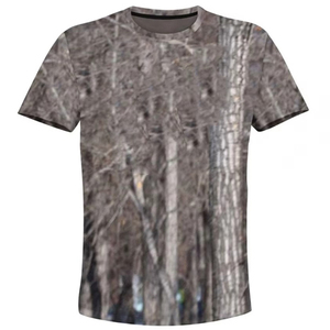 เสื้อยืดลายพรางต้นไม้แท้ 100% ผ้าฝ้าย ขายส่งราคาถูก เสื้อยืดฮิปฮอปทรงหลวม เสื้อสำหรับล่าสัตว์ เสื้อยืดแฟชั่นโอเวอร์ไซส์ - Product Image 4