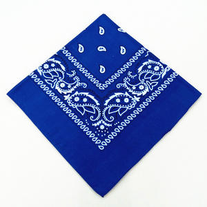 HYSAF APPARELS CO Bandanas carrés 100% coton imprimés sur mesure, logo de qualité, promotion de marque personnalisée, impression numérique sur coton - Product Image 1