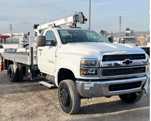 Camión de Servicio Mecánico Usado WORK READY 2022 2023 para Chevrolet 6500 RHD/LHD con Grúa Load King Stinger para Entrega Mundial - Product Image 6