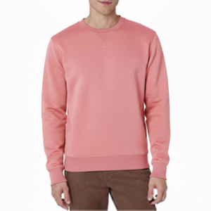 Sudadera de Hombre Lisa Teñida 100% Algodón de Alta Calidad al por Mayor - Estilo Urbano Otoñal de Color Sólido - Product Image 4
