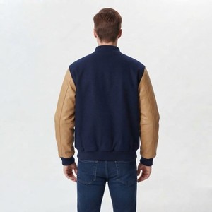 Chaqueta Varsity de Lana Extra Grande para Hombre, Estilo Urbano, Marca Hawk Eye Sports, con Botones, Talla Grande, Secado Rápido, Relleno de Algodón - Product Image 5