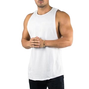 Débardeur Homme en Polyester Respirant Couleur Unie Col Rond Décontracté pour Fitness et Entraînement – T-shirt Musculaire Sans Manches Tricoté Violet Clair - Product Image 4