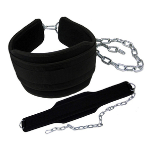Cinturón de Levantamiento de Pesas de Alta Calidad en EVA y Neopreno con Cadena y Hebilla Gruesa, Cinturón de Gimnasio para Fitness y Culturismo, Talla Personalizada, Antideslizante - Product Image 3