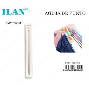 Ferri da maglia Ilan 2 mm 35 cm dritti per uncinetto e maglia - Product Image 1