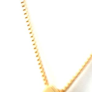 Collar de Oro Vermeil de 14K con Colgante de Hiedra Abierta Mediana, Elegante Cadena Dorada, Joyería de Lujo y Moda - Product Image 3