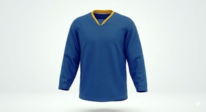 Nueva Camiseta de Hockey sobre Hielo Personalizada al por Mayor, Uniforme de Equipo Sublimado, 100% Poliéster, Transpirable, de Secado Rápido, Logotipo Personalizado OEM - Product Image 6