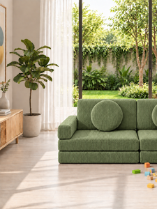 Canapé moderne pour enfants, canapé modulaire par Emerald Sofa, canapé de jeu, canapé d'appartement, tissu haut de gamme personnalisé, meubles écologiques, adaptés aux enfants - Product Image 3