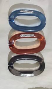 Grands accents muraux décoratifs ronds modernes, décoration de luxe pour la maison avec placage en résine et fer, type boule ronde en plastique acrylique - Product Image 6