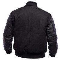 Blouson Bomber Unisexe Streetwear Personnalisé avec Logo Brodé Chenille Coupe-Vent en Laine Marque Privée OEM ODM Fournisseur d'Usine en Gros