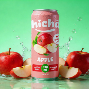 Bebida Carbonatada OEM Apple Sparkling Drink, Etiqueta Privada, Venta al por Mayor a Granel, Suministro de Fábrica - Product Image 1