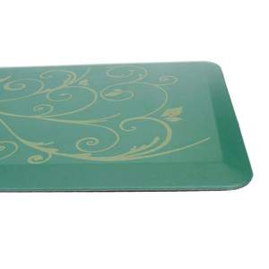 Tapis de bureau anti-fatigue antidérapant 32'' x 20'', tapis de cuisine plat, coussinets de protection pour meubles - Product Image 6