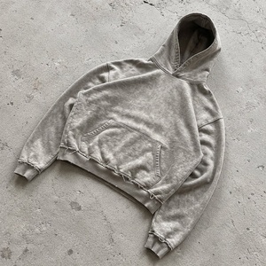 Sudadera con Capucha Personalizada de 500 GSM, Estilo Vintage Lavado al Ácido, Corte Holgado para Marcas de Moda - Product Image 4