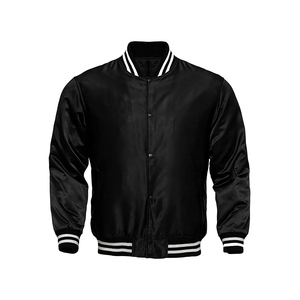 Men's Windproof Fleece <b>Jacket</b> Stand Collar Zipper Closure Workwear Style Solid Color Regular Fit Polyester Material Autumn Wear - Product Image 1