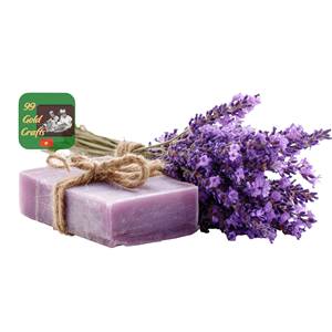 Jabón Artesanal de Hierbas de 10x10cm con Aromas de Lavanda, Rosa y Naranja, Ingredientes Naturales para Aclarar la Piel, Precio al por Mayor Económico - Product Image 1