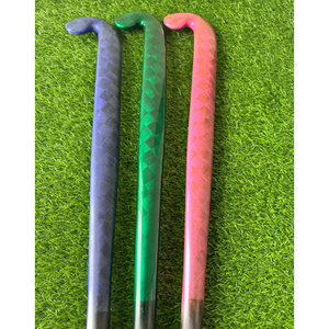 Bâton de hockey sur gazon personnalisé en fibre de carbone composite, pour entraînement en extérieur, compétition professionnelle, pour hommes et femmes, OEM - Product Image 3