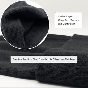 Wholesale Custom High Quality Breathable <b>Waterproof</b> Image Style Unisex Adjustable <b>Beanie</b> Caps Four Seasons Warm Daily Use - Product Image 4