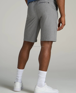 กางเกงขาสั้นลำลองสปอร์ตบุรุษขายดี ผ้าแคนวาสคุณภาพสูง ระบายอากาศ แห้งเร็ว เอวกลาง ทอจากปากีสถาน ซิปแบบเรียบ - Product Image 3