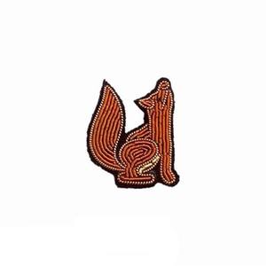Broche artisanale brodée, badge décoratif, patch en tissu 3D, épinglette personnalisée pour vêtements, vestes et accessoires féminins - Product Image 2
