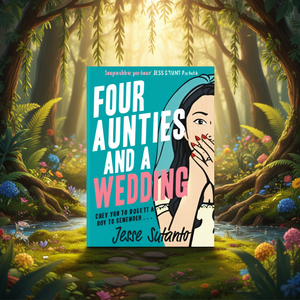 Quatre tantes et un mariage par l'auteur Jesse Sutanto, impression de livre broché personnalisé à couverture souple - Product Image 3