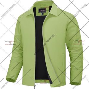 Lightweight Full Zip Casual Jacket Men's Windbreaker Jacket Stand Collar Outdoor Sports Jacket Comfortable Everyday Fashion - Product Image 6