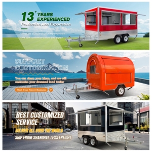 Bán lẻ di động <span class=keywords><strong>craigslist</strong></span> Lĩnh Vực Nhà bếp thực phẩm đông lạnh sữa chua Trailer xe tải để bán giá rẻ giá - Product Image 4