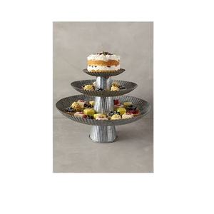 Supports à gâteaux en métal galvanisé écologiques, couleurs personnalisées, marque YAW, pour décorations de mariage et de fête, prix de gros - Product Image 1