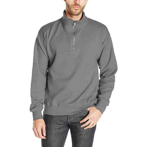 Nouveautés : Vêtements de golf pour hommes – Sweat-shirt à demi-zip léger en polyester lisse, haute performance, séchage rapide - Product Image 4