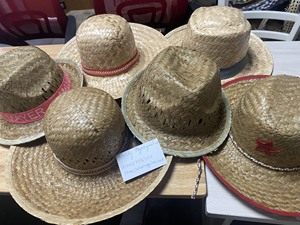 Manufacture Palm <b>Straw</b> bucket <b>Hat</b> with Ribbon and Chin Cord Adjustable Outdoor Travel Beach Summer party wedding tour - Product Image 4