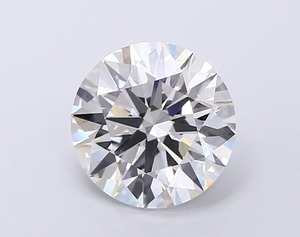 Diamant rond CVD de couleur E, clarté VVS2, 3,01 carats, excellente finition, pierre solitaire cultivée en laboratoire, taille brillant, bijoux fins - Product Image 1