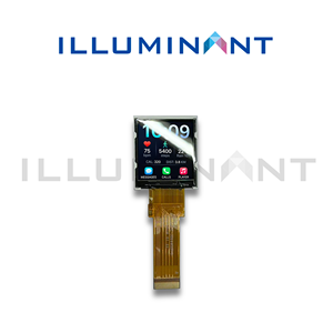 1.44 Inch 128x128 TFT LCD Display Module ST7735P3 Driver IC 12 o'clock MCU-8 Interface 160 Nits TN Screen <b>LED</b> <b>Backlight</b> LCM - Product Image 2