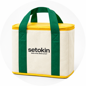 Sac isotherme réutilisable Althea Ecobag avec logo personnalisé, imprimé en sérigraphie, cousu, non tissé, avec cordon de serrage pour boissons - Product Image 3