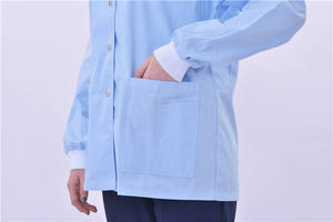 Innovative Design Medical Scrub Jacket With Lightweight Breathable Fabric For Healthcare Professionals - Product Image 2