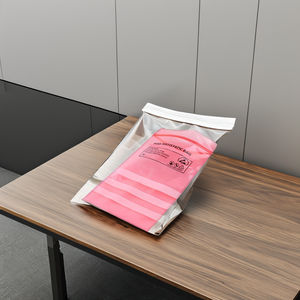 ถุงซิปล็อค LDPE ป้องกันไฟฟ้าสถิต พิมพ์กราเวียร์ สำหรับบรรจุภัณฑ์อุปกรณ์อิเล็กทรอนิกส์และชิ้นส่วนต่างๆ อย่างปลอดภัย - Product Image 1