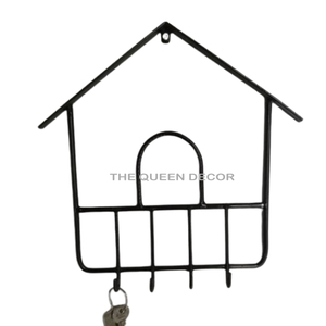 Modern Design Iron Metal Rectangle Wall Mounted Hanger Black Finished Used for Hanging Cloth Excellent Quality Handicraft - Product Image 5