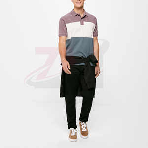 Nouveau style pour hommes : Polos d'été à manches courtes en toile unie, respirants et élégants, à prix abordable - Product Image 2