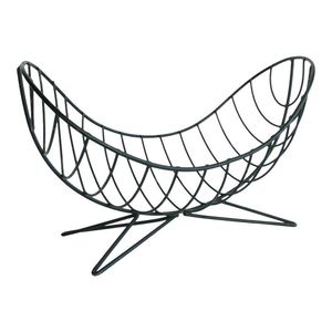 Panier à fruits fonctionnel en métal, construit avec un cadre en fil métallique robuste, permettant une ventilation optimale et un nettoyage facile - Product Image 5