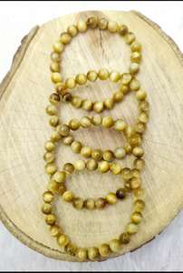 Pulsera de cristal ojo de gato de la mejor calidad, pulsera de cuentas de piedras preciosas naturales para el equilibrio energético y vibraciones positivas a precio de exportación. - Product Image 6