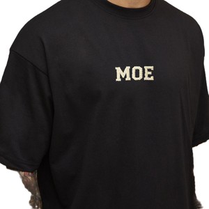 Chemises pour hommes en coton épais surdimensionnées, logo personnalisé, streetwear, t-shirts pour hommes, haute qualité, coupe ample, personnalisation de la marque, OEM - Product Image 5