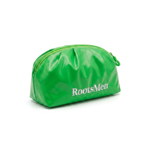 Noun Green Nylon <b>Lady</b> Cosmetic Bag Medium Size Zipper Closure Portable Customizable Pattern Fluffy - Product Image 6