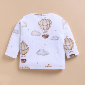 เสื้อคลุมกิโมโนผ้าไผ่ออร์แกนิกคุณภาพพรีเมียม ผสมอีลาสเทน ติดกระดุมแป๊ก - ทรงบอลลูน - Product Image 2