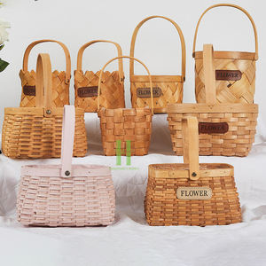 Cesta de Flores de Seagrass Hecha a Mano, Regalo para el Día de la Madre, Cesta de Almacenamiento Tejida Natural, Decoración Boho para el Hogar, Ecológica, Hecha en Vietnam - Product Image 3