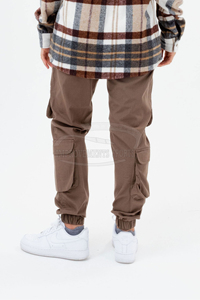 Pantalon d'hiver décontracté en coton et polyester de meilleure qualité pour hommes coupe-vent imperméable avec logo personnalisé pour la randonnée en plein air droite - Product Image 5