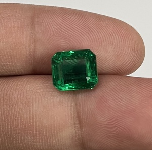 Emerald 4.30 Cts รูปทรงแปดเหลี่ยมจากแหล่งกำเนิดของแซมเบียที่มีความชัดเจน Lusture และสีโดย Sadiya International - Product Image 6