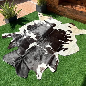 New Trend Cowhide Fur <b>Leather</b> Rugs Hot Sale Rugs for Living Room Large Area Traditional 100 % Cowhide Fur Handmade - Product Image 4