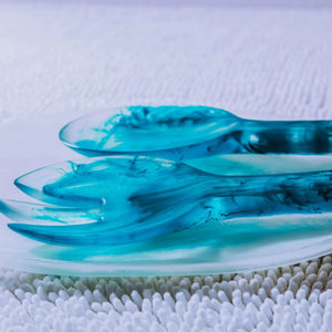 Juego de Servidores de Ensalada de Resina de Diseño Moderno, Cuchara Ecológica con Mango Medidor, Apto para Lavavajillas, Utensilio de Cocina - Product Image 1