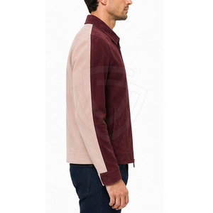 Luxury <b>Suede</b> <b>Leather</b> <b>Jacket</b> With Premium Craftsmanship Minimalist Style Tailored Fit For Men Fashion And Lifestyle Collections - Product Image 6