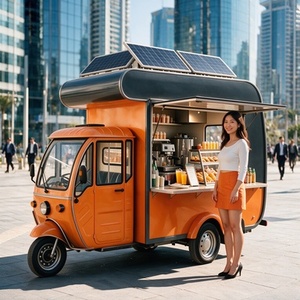 Carrito Eléctrico Comercial para Waffles con Plancha Belga y Dispensador de Sirope Caliente para Servicio de Desayunos - Product Image 5