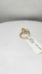 Bague pour femme en diamant naturel 14 carats de qualité supérieure avec 0,49 carat, plaqué rhodium, certifiée IGI, élégante, pour un usage quotidien - Product Image 4